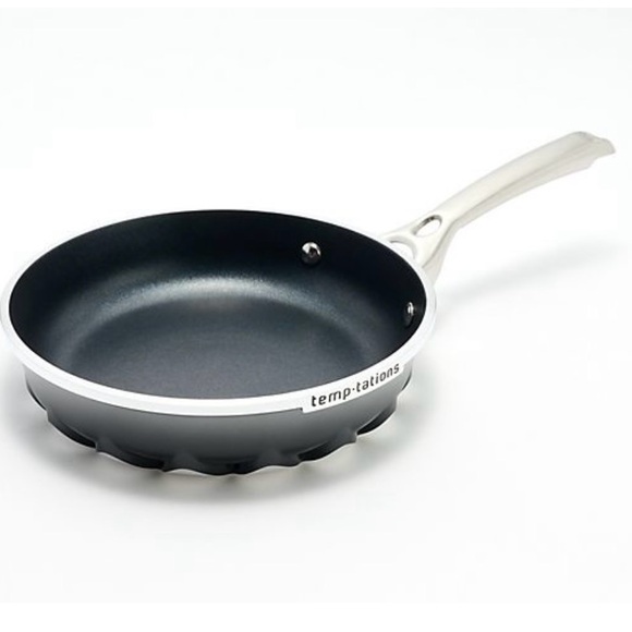 Temp-Tations 3-piece swing lid cookware set with silicone grips - Picture 2 of 7